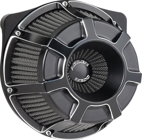ARLEN NESS Inverted Series Fits Air Cleaner Kit - Beveled - Black 600-225