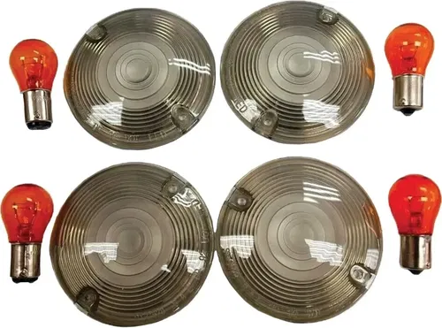 HARDDRIVE Turn Signal Lens Kit Smoked  820-51052