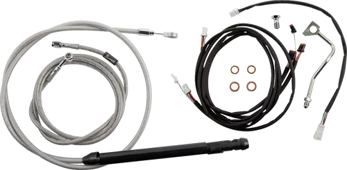 BURLY BRAND Fits Touring Model Control Kit - Gorilla Ape Hanger - 18" -