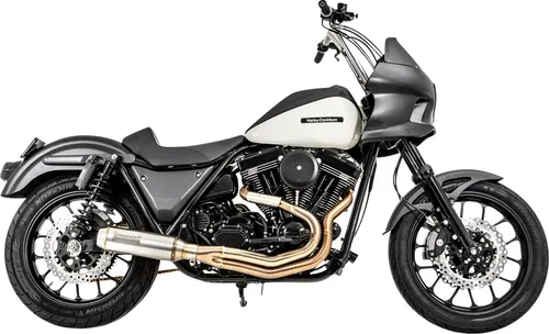 BASSANI XHAUST Fits 2-into-1 Exhaust System With Super Bike 4" Muffler -