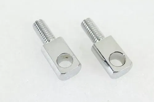 V-Twin Chrome Spotlamp Swivel Set for Harley Davidson