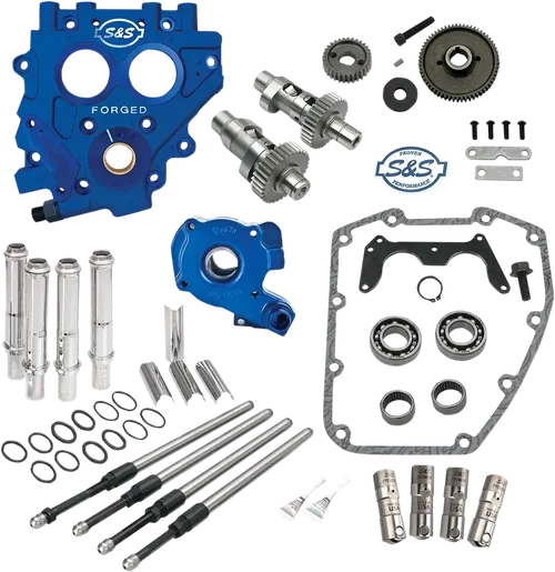 S&amp;S CYCLE Cam Chest With Plate Kit - 585GE - Easy Start Cams - Twin Cam Fits
