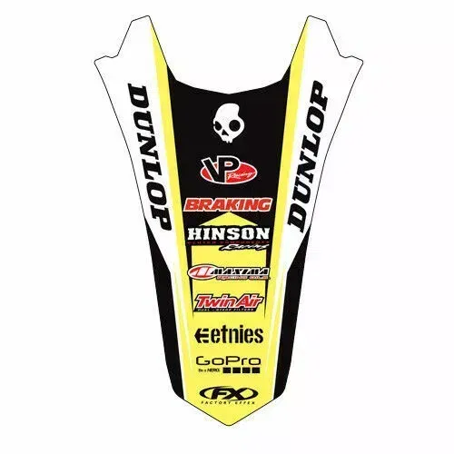 Factory Effex Rear Fender Graphic For Suzuki RM 80 85 01-16