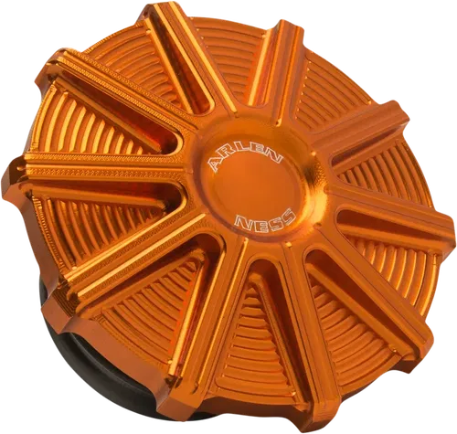 ARLEN NESS Vented Gas Cap - 10 Gauge - Orange 701-005