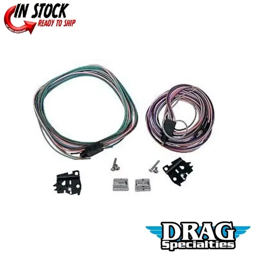 Drag Specialties 0616-0124 Chrome Radio Handlebar Switch Kit for 99-13 Twin Cam