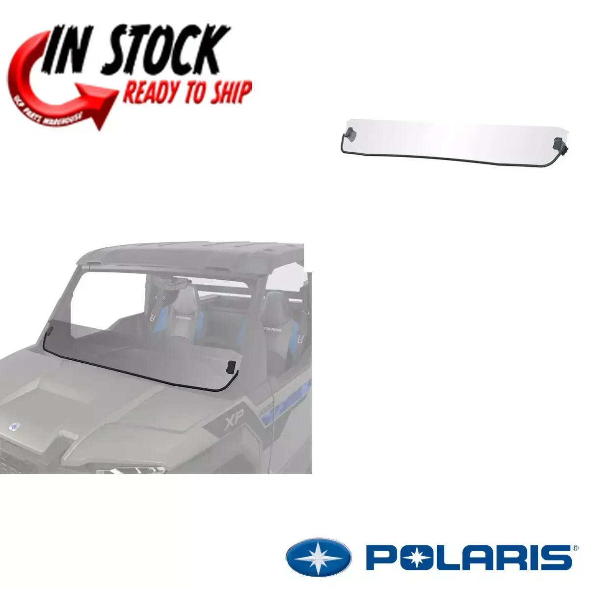 POLARIS LOCK AND RIDE WINDHSHIELD 2024 XPEDITION XP ADV 5 OEM GENUINE  2884411