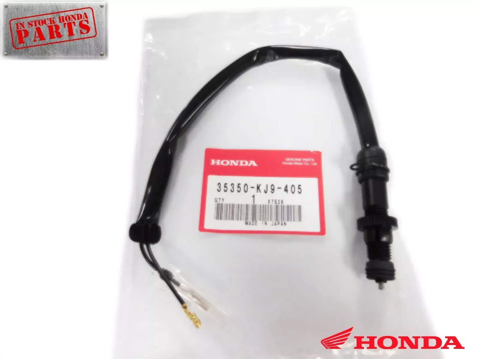 Rear Stop Brake Light Switch 68-77 CB450 CB500 CB550 CB750 GL1000 OEM Honda