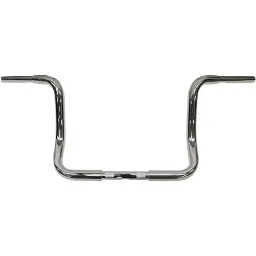 LA Choppers Chrome 1-1/4" 10" Ape Hanger Handlebars fit 1996-2018 Harley Touring