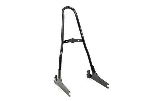 One Piece Sissy Bar Black for Harley Davidson by V-Twin  50-1506