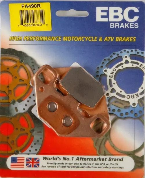EBC R Series Long Life Sintered Brake Pads FA490R
