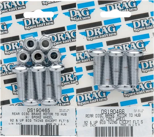 DRAG SPECIALTIES Mounting Kit - Rotor - Spoke - Rear MK306