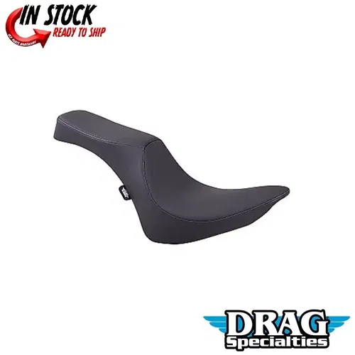 Drag Specialties 0802-0624 Predator 2-Up Seat Smooth for Softial 84-99