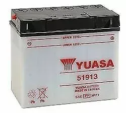 Yuasa 51913 BMW K75RT '92-'96 High Performance Conventional YuMicron 12v Battery