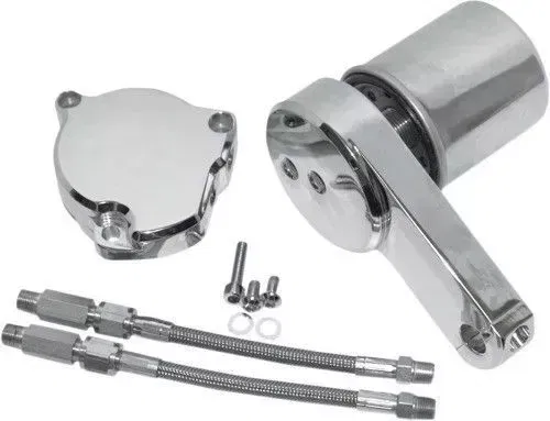 Baron Custom Accessories V-Star Oil Filter Relocation Kit (BA-2640-00) 0712-0171