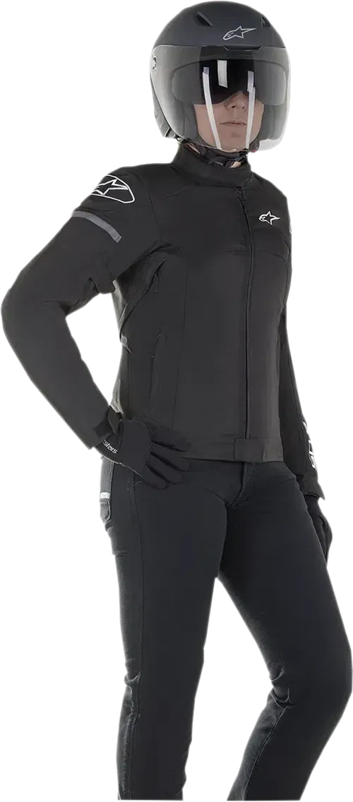 ALPINESTARS Stella T-SPS Waterproof Jacket - Black - Fits XL 3210120-10-XL
