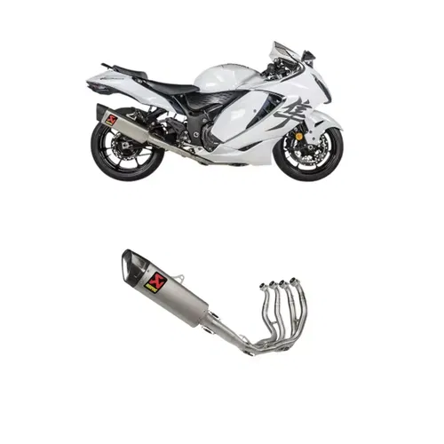 AKRAPOVIC RACE EXHAUST SYSTEM SS/TI SUZUKI 2022-2025 HAYABUSA S-S13R1-APLT