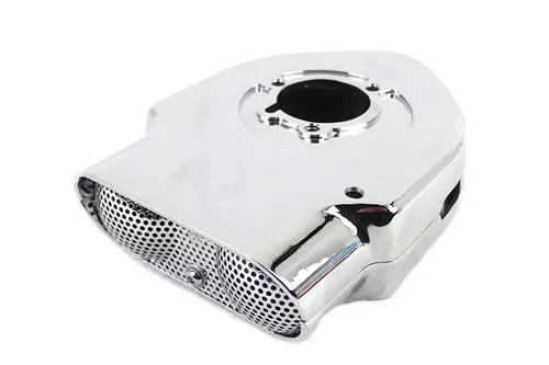 Chrome V-Charger Air Cleaner for Harley Davidson by V-Twin For Bendix Keihin