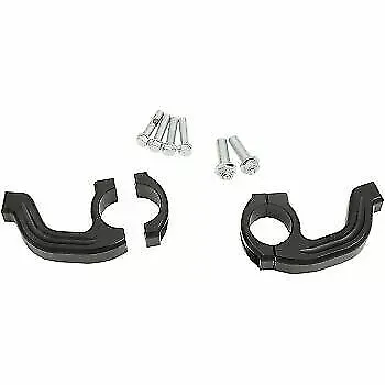 Moose Racing Black Twinwall Contour Handguard Clamp 0635-1569
