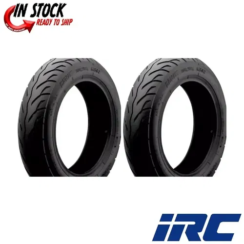 (2) New IRC 3.00-10 MB90 Scooter Tires 88-01 Honda SA50 / SA50P Elite LX/S/SR