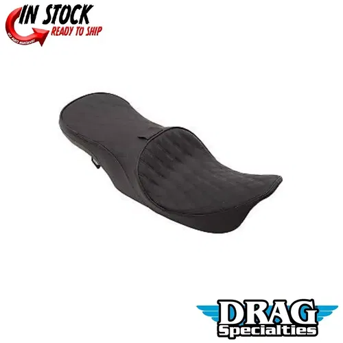Drag Specialties Low-Profile Forward Position Seat for 97-07 FLHR & 06-07 FLHX