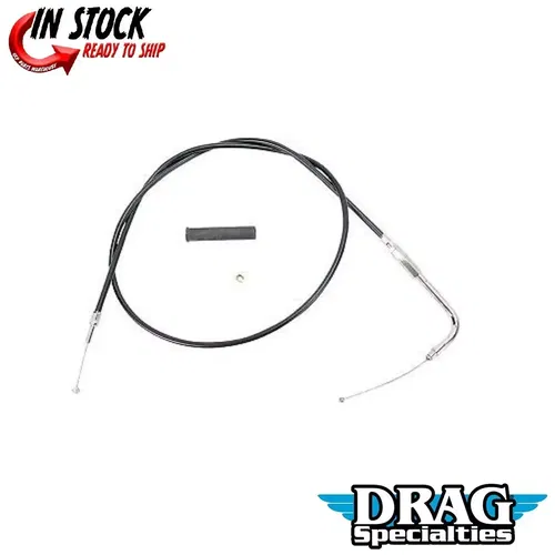 DRAG SPECIALTIES 0650-0340 Black Vinyl Throttle Cable