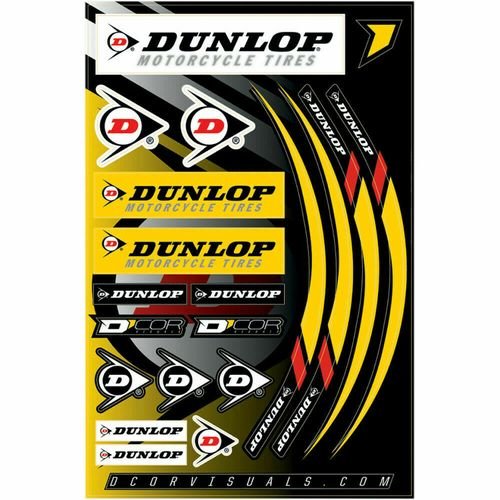 D'Cor Visuals Decal Sheet Dunlop 4320-2250
