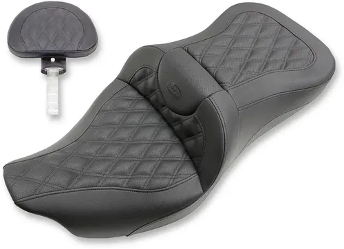 SADDLEMEN Extended Fits Reach Roadsofa* Seat - Lattice Stitched - Backrest - FL