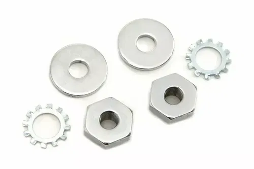 Spotlamp Fork Bracket Bolt and Nut Kit for Harley Davidson by V-Twin