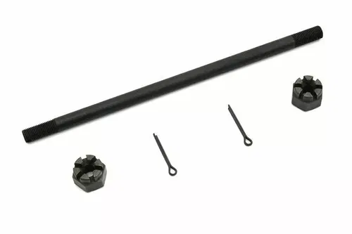 Parkerized Front Axle Kit for Harley Davidson by V-Twin