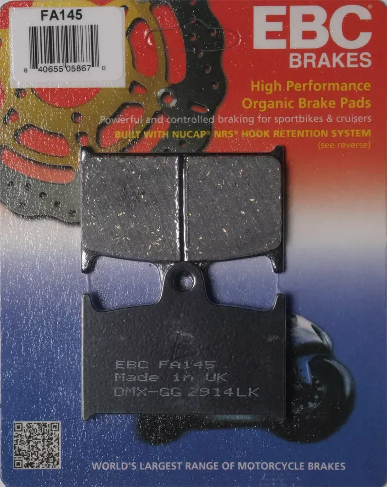 EBC Organic  Brake Pads FA145