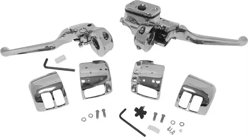 HARDDRIVE 9/16" Handlebar Controls Chrome w/o Switches 820-52932