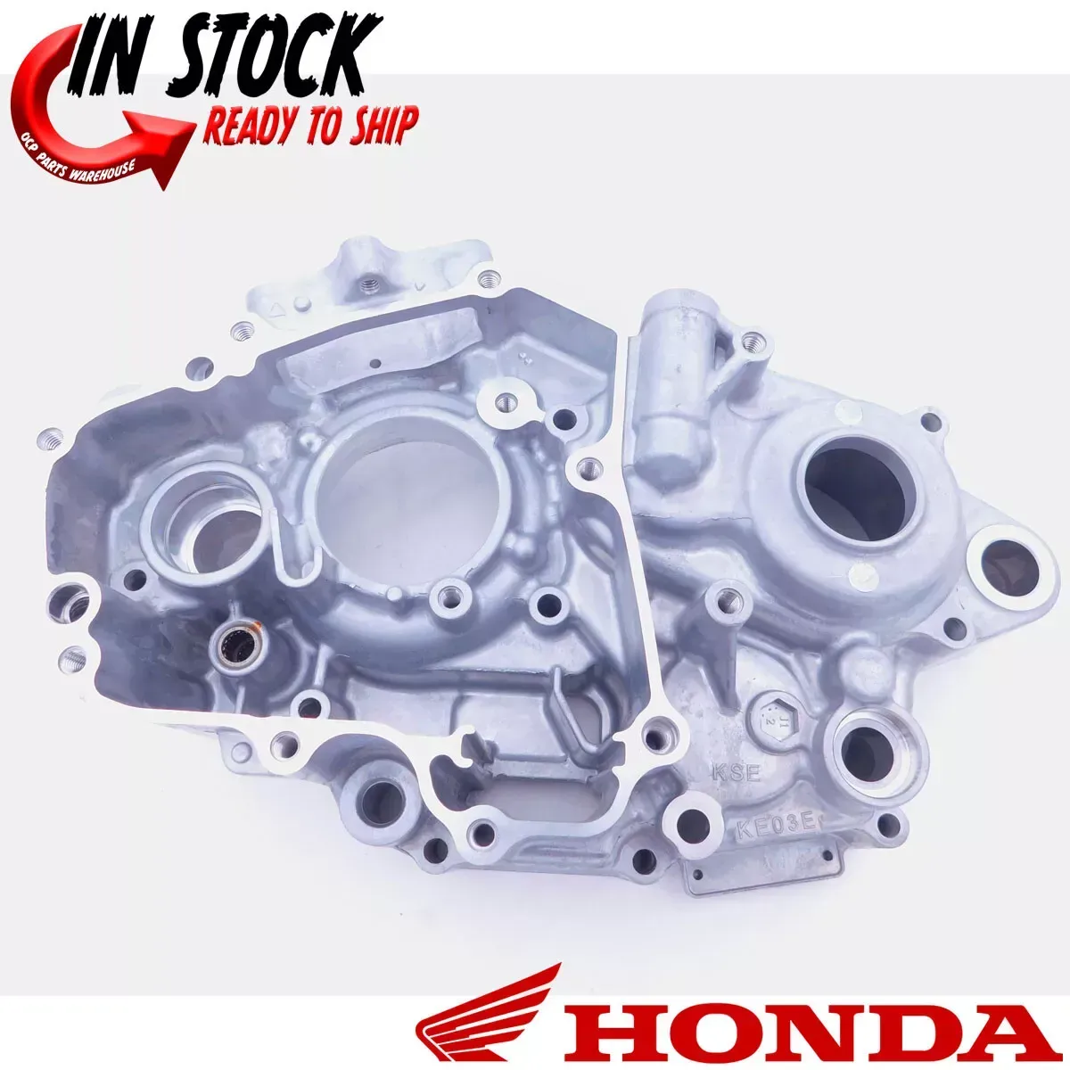 HONDA LEFT CRANK CASE 2012 - 2025 CRF150 R/RB GENUINE OEM NEW 11200-KSE-A70