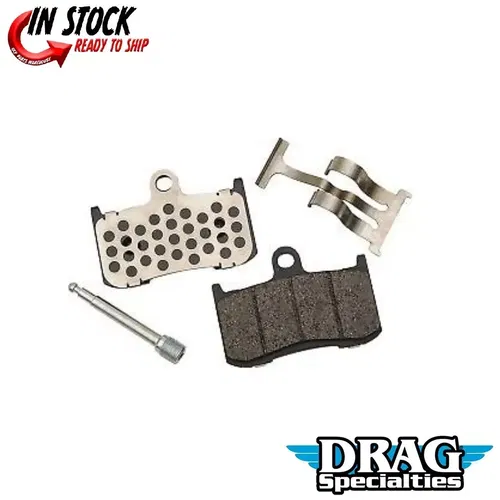 DRAG SPECIALTIES 1721-2255 Semi Metallic Victory Brake Pads