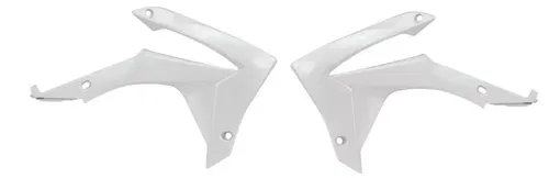 Acerbis Radiator Shrouds White For Honda CRF 250 R 14-17, 450 R 13-15