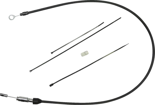 DRAG SPECIALTIES Quick Connect Clutch Cable - Upper - 35" - Black/Black