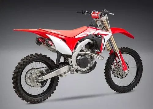 YOSHIMURA Signature RS-9T DUAL FULL EXHAUST SS-SS-CF HONDA CRF450 R RX 2017-2020