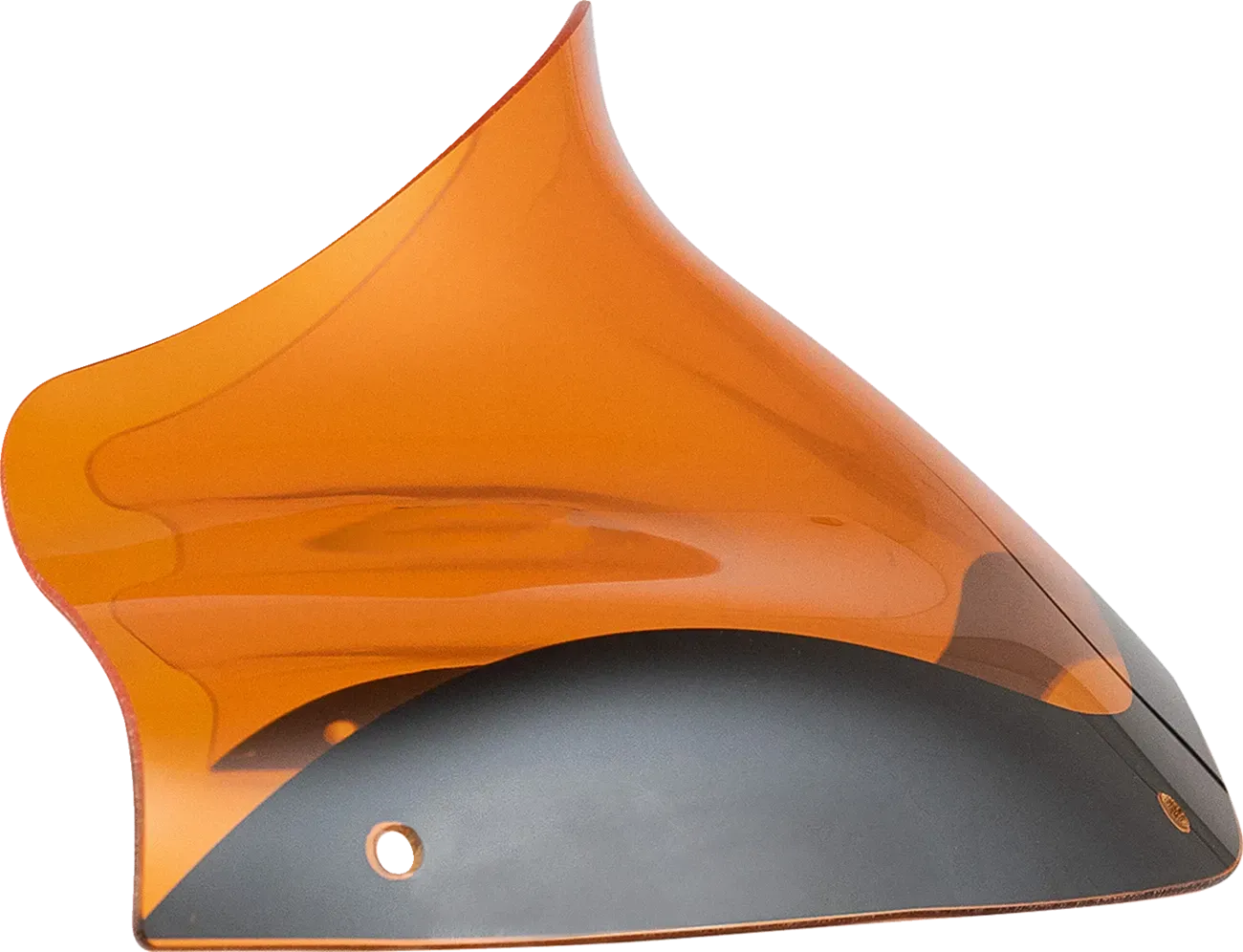 KLOCK WERKS Kolor Flare* Windshield - Fits 8" - Orange - FLTR KWW-01-0689