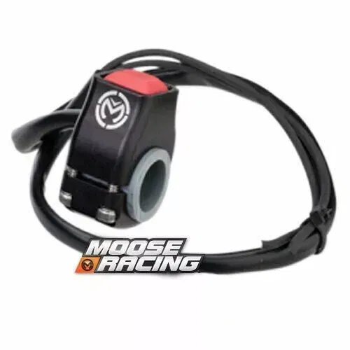 Moose Racing Dirt Bike ATV Snowmobile Billet Kill Switch Black 2106-0176