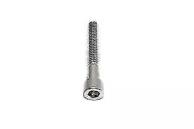 Allen Socket Cap Bolt Knurled Chrome 5/16" X 1" V-Twin 37-8334
