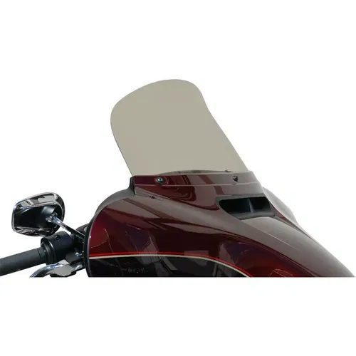 Wind Vest 9" Light Smoke Windshield Wind Screen for 2014-2018 Harley FLHT FLHX