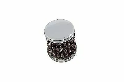 Chrome Crankcase Breather for Harley Davidson by V-Twin