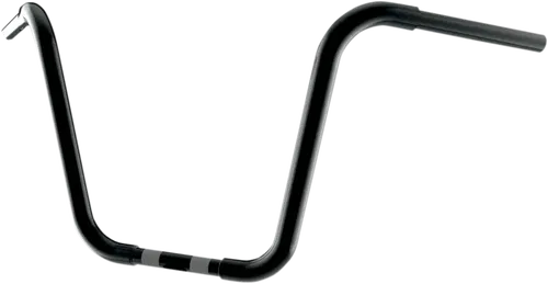 KHROME WERKS 1-1/4" Fat Ape Hanger Handlebar - 14" - TBW - Black 300834