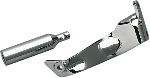 DRAG SPECIALTIES Floorboard Mounting Bracket - Left Rear - Chrome - Fits FLST
