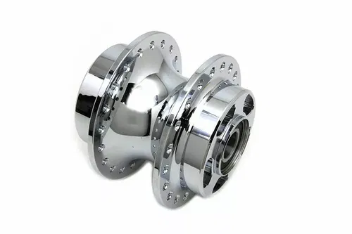 Front Wheel Hub Chrome for Harley Davidson by V-Twin