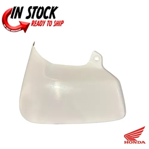 HONDA LEFT SIDE SHROUD FENDER (ROSS WHITE) NH196 2001-2024 XR650L OEM GENUINE
