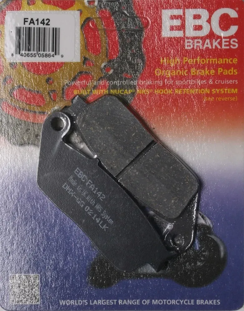 EBC Organic  Brake Pads FA142