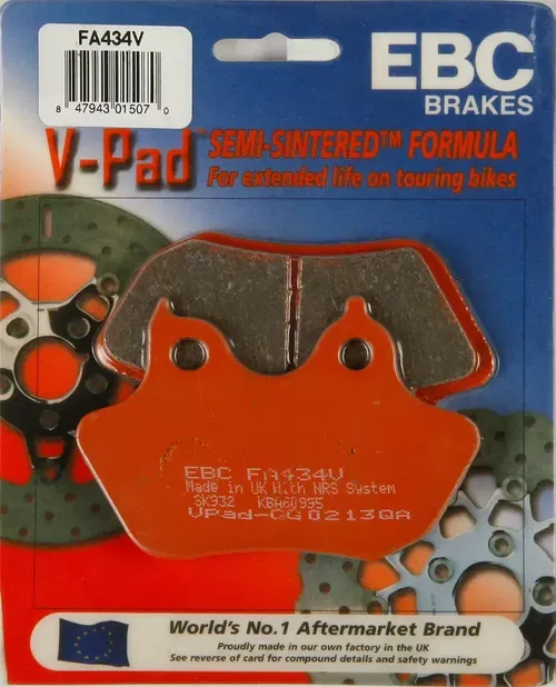 EBC Semi-Sintered V Brake Pads FA434V