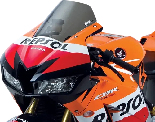 ZERO GRAVITY Marc 1 Windscreen - Smoke - Fits CBR600RR 25-408-02