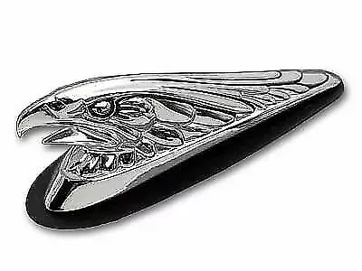 Eagle Front Fender Tip Ornament Chrome for Harley Davidson by V-Twin