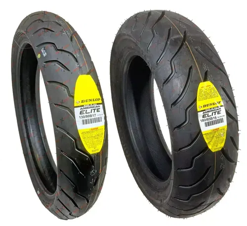 Dunlop American Elite 130/60B21 240/40R18 Front Rear Motorcycle Tires Set